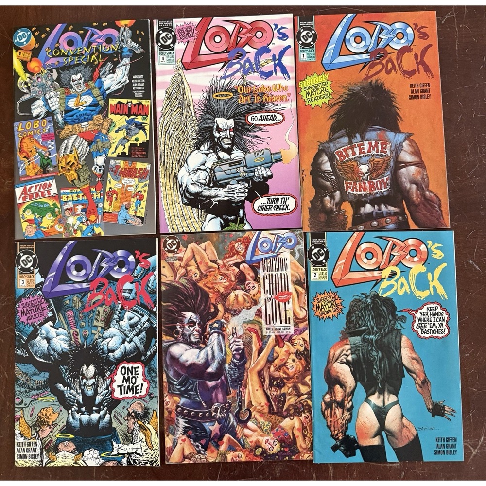 Lobos Back #1-4 - Infanicide 1-2 - Portrait Of A Victim Lot Of 6 DC Comics - Picture 1 of 16